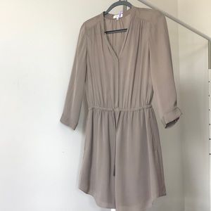 Aritzia Babaton Bennett Dress taupe small
